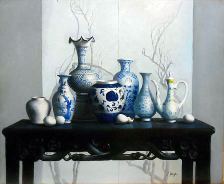 1338-T2 | 50cm x 61cm | vase 